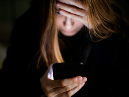 Using cell phones in bedroom, at late hours may cause sleep-deprivation and exhaustion. Sm