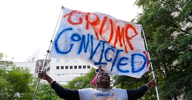 Anti-Trump Activists Celebrate 'Guilty' Verdict: 'Justice'