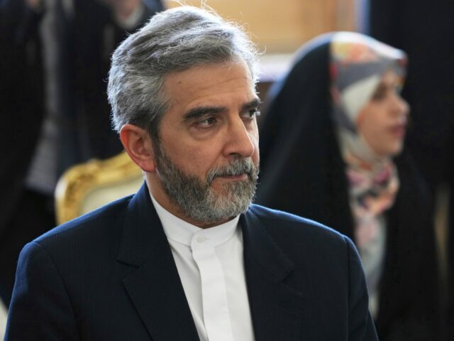FILE - Iran's top nuclear negotiator Ali Bagheri Kani listens to Russian Foreign Minister
