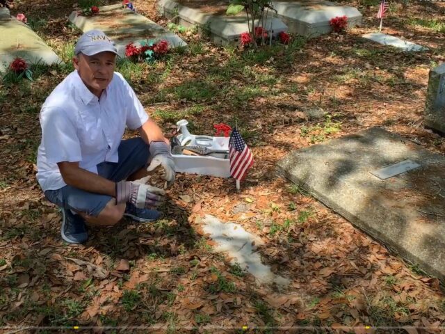 Navy Veteran on Mission to Maintain Every Veteran Headstone as if It’s in Arlington