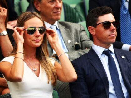 on day nine of the Wimbledon Lawn Tennis Championships at All England Lawn Tennis and Croq
