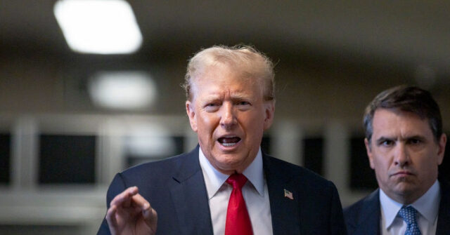 Donald Trump at Week 6 of Trial: 'Make No Mistake ... I'm Here Because of Crooked Joe Biden'