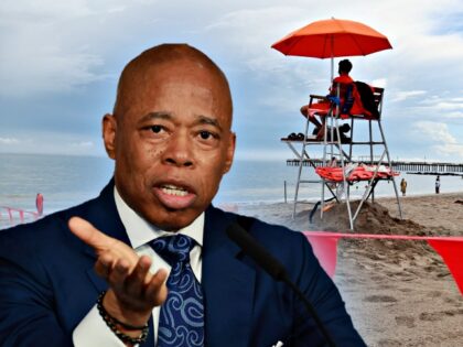 Watch: Mayor Eric Adams Floats Giving NYC Lifeguard Jobs to Migrants Because They’re ‘E