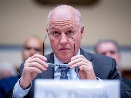 EcoHealth Alliance President Dr. Peter Daszak appears during a House Select Subcommittee h