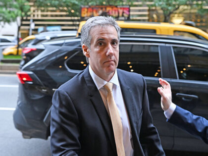 Michael Cohen is seen on May 16, 2024 in New York City. (Photo by Andrea Renault/Star Max/