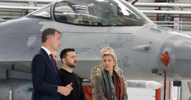 Belgium Promises First F-16 Fighters and  Billion to Ukraine This Year
