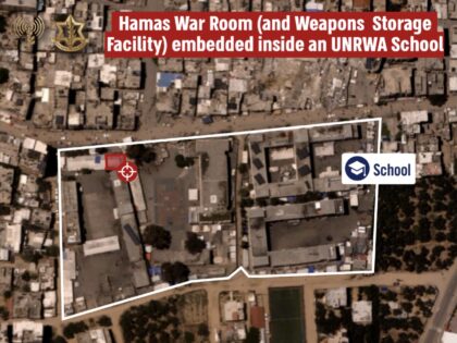 IDF hits Hamas at UNRWA school (IDF)