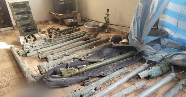 Hamas Fires Rockets at Tel Aviv Area from Rafah; Rocket Parts Found in Gaza School