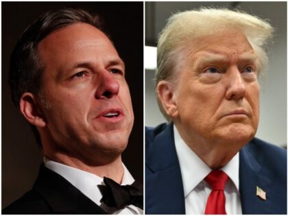 Jake Tapper and Donald Trump