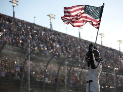 WATCH: NASCAR Driver Brad Keselowski’s Daughter Takes Race-Winning American Flag to School fo
