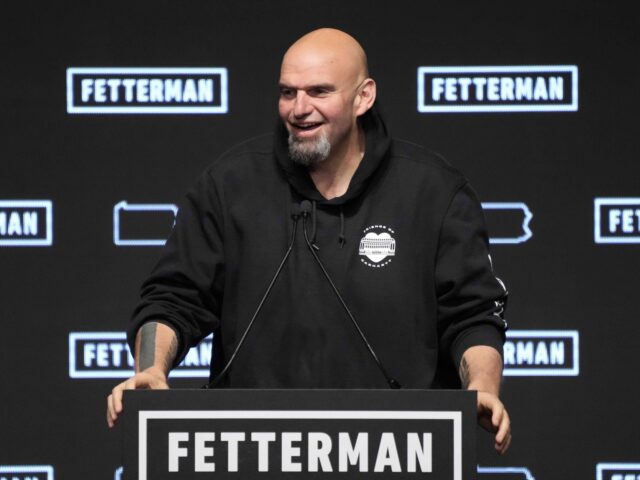 Pennsylvania Lt. Gov. John Fetterman, Democratic candidate for U.S. Senate from Pennsylvan