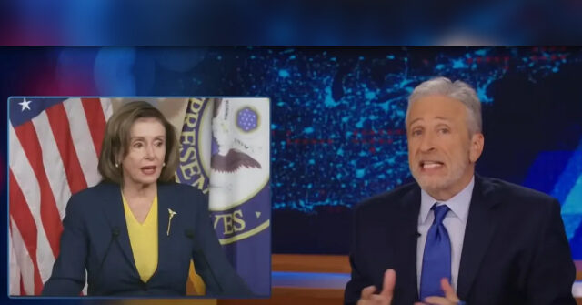 Jon Stewart Mocks Nancy Pelosi's Stock Market Acumen: ‘Legal Corruption' Is 'So F**king Lucrative'