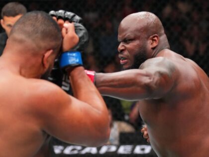 VIDEO: UFC Heavyweight Derrick Lewis Moons Crowd, Throws Protective Cup at Reporter After KO Win