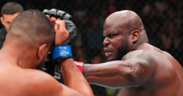 NextImg:VIDEO: UFC Heavyweight Derrick Lewis Moons Crowd, Throws Protective Cup at Reporter After KO Win