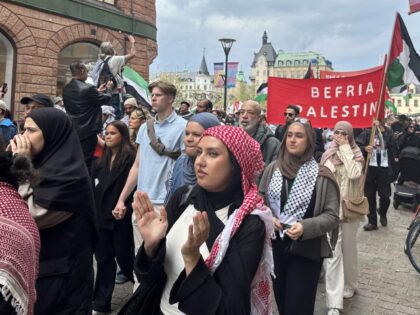 Israel's participation in the Eurovision Song Contest is being protested in Malmo, Sw