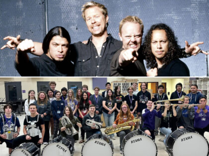 Metallica Gifts Texas High School Band $15,000 Worth of Equipment for Tribute Performance