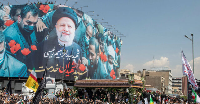 Reports: ‘Desperate’ Officials Make Phone Calls Urging Iranians to Mourn Ebrahim Raisi