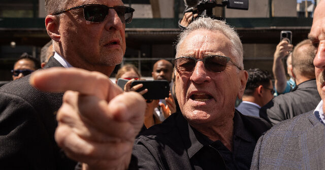 Robert De Niro Smears Donald Trump Supporters Heckling Him After Biden Presser: ‘Clowns,’ ‘You Are Gangsters,’ ‘F*ck You!’