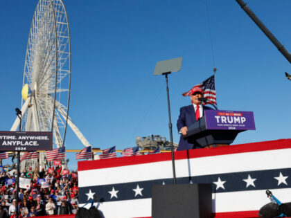 WILDWOOD, NEW JERSEY - MAY 11: Republican presidential candidate former U.S. President Don