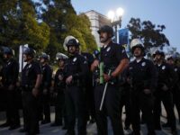 Pro-Palestinian Activists Rally at UCLA as Police Prepare to Remove Encampment
