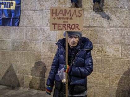 5 February 2024, Israel, Jerusalem: Israeli activists take part in a protest outside the U