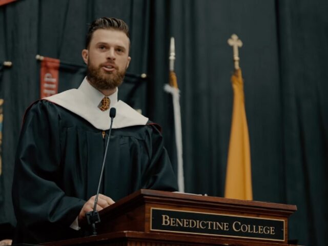 Super Bowl Champion Harrison Butker Blasts Biden on Abortion, Tells Male Grads to be ‘Unapolo