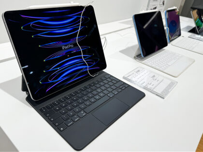 Apple iPad Pro is seen at the store in Krakow, Poland on February 21, 2024. (Photo by Jaku