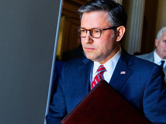 UNITED STATES - MAY 16: Speaker of the House Mike Johnson, R-La., and House Majority Whip