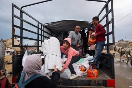 Nearly 450,000 Palestinians have been displaced from Rafah since May 6, and around 100,000