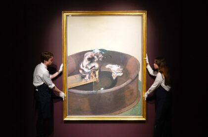 At Sotheby's, the jewel in the sale crown is a Francis Bacon portrait estimated at $30-50