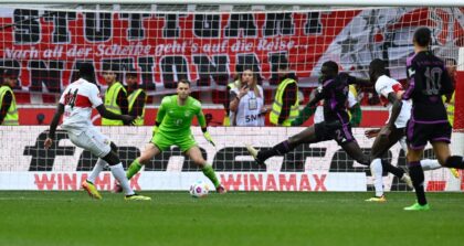 Congolese striker Silas Katompa Mvumpa sealed Bayern Munich's 3-1 defeat to Stuttgart on S