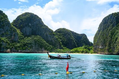 The dazzling Thai islands made famous by Hollywood film "The Beach" are facing a severe wa
