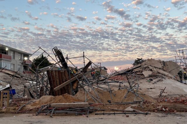 S.Africa building collapse death toll rises to 12 - Breitbart