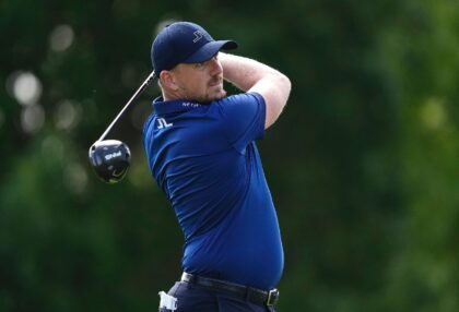 England's Matt Wallace fired an eight-under par 63 to grab the lead at the PGA Tour's CJ C