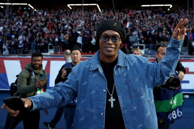 Ex-footballer Ronaldinho will join fellow Brazilian greats for a charity match to help vic