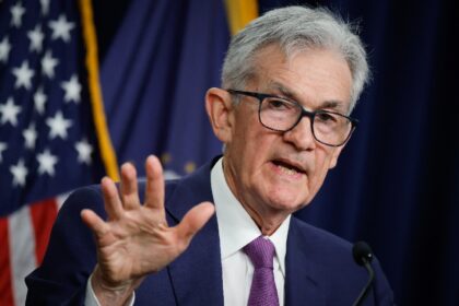 Federal Reserve boss Jerome Powell said recent forecast-beating inflation data had lowered
