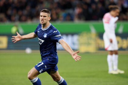 Hoffenheim forward Andrej Kramaric scored late to snatch a draw at home to RB Leipzig