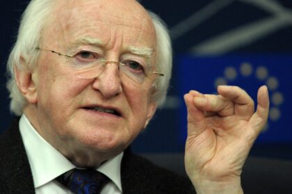 Irish President Michael D. Higgins criticised new UK legislation on the Troubles