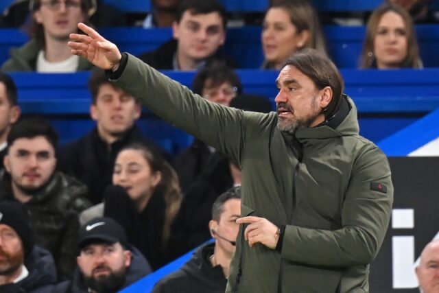 Leeds manager Daniel Farke