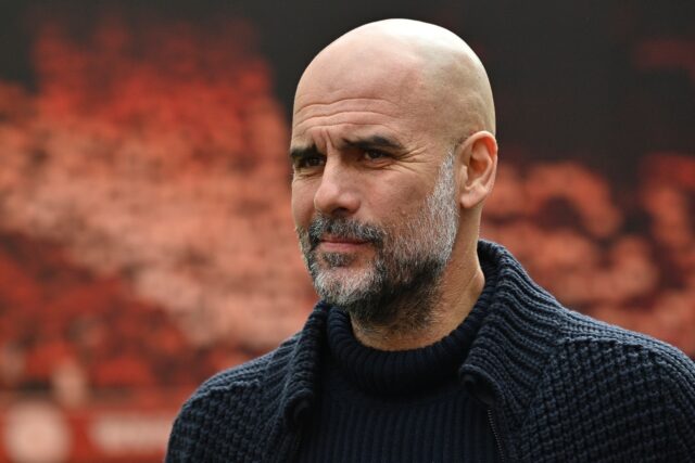 Manchester City manager Pep Guardiola