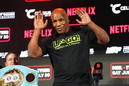 Mike Tyson says he feels '100%' after a recent health scare ahead of his July 20 fight wit