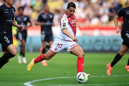 Monaco's French forward Wissam Ben Yedder scored his 117th goal for the Ligue 1 club in al