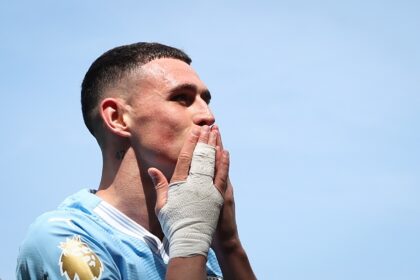 Phil Foden scored in Manchester City's 4-0 win at Fulham