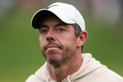 Second-ranked Rory McIlroy of Northern Ireland was among those with an early tee time in T