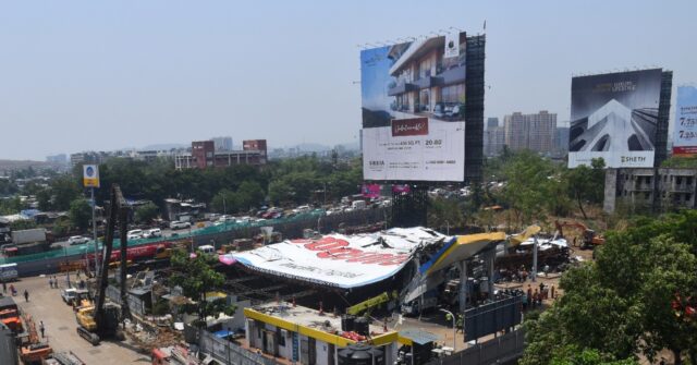 Mumbai police open probe as billboard collapse toll hits 14 - Breitbart