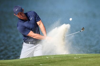Rory McIlroy is a shot behind leader Xander Schauffele at the PGA Tour's Wells Fargo Champ
