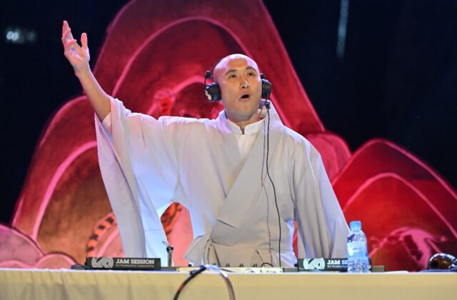 A senior monk bestowed upon Youn the monk name NewJeansNim, under which the 47-year-old no