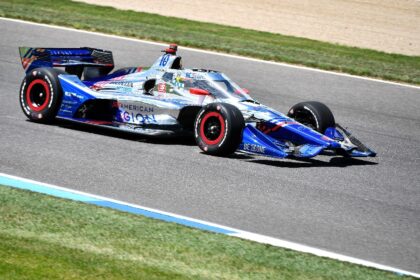 Spain's Alex Palou clinched back-to-back victories at the Grand Prix of Indianapolis on Sa