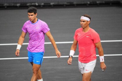 Spanish duo Carlos Alcaraz and Rafael Nadal will team up for the doubles at the Paris Olym
