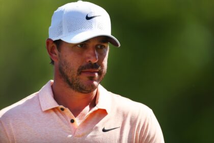 Five-time major winner Brooks Koepka of the United States will try to defend his title at